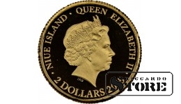 Niue, Elizabeth II (1952 - 2022). 2015 year G$2, Restoration of Lithuanian Independence, PF 70 Ultra Cameo, Top-pop #6636062-003