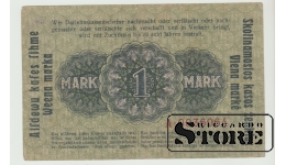 Vācija, 1 marka, 1918. gads, VF