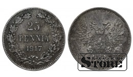 Финляндия 25 пенни 1917