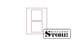 d-BOX STANDARD su 2 kvadratiniais skyreliais 125x125 mm monetoms, medaliams ir kitiems kolekcionavimo objektams.