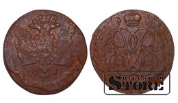 Russian Empire, 5 Kopecks, 1761 year