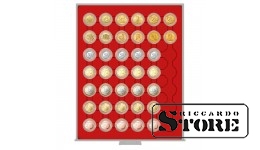 STANDARD Numismatic Box with 42 Round Cells for Coin Capsules with a Diameter of Up to 29.5 mm