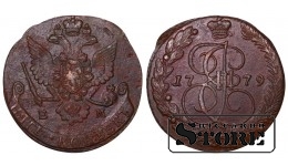 Rusijos Imperija, 5 kapeikos, 1779 metai, EM