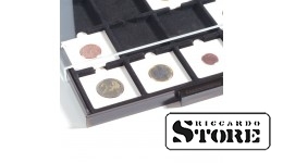 Coin holders, self-adhesive