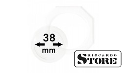 Монетные капсулы системы OCTO 38 мм, в комплекте 2 капсулы