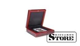 Small coin box VOLTERRA, for certified coin holders (Slabs)