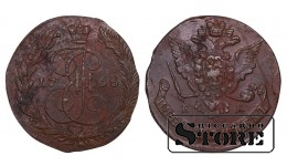 Vene Impeerium, 5 kopikat, 1768. aasta, EM