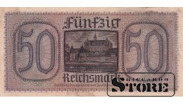 Saksamaa 50 Reichsmarki 1940-1945, Seeria D 1632042, XF+, P-R140