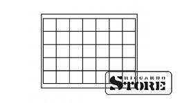 Numismātikas kasete ALU 35 monētām/monētu kapsulām līdz Ø 36 mm ar melnu paliktni. SPECIĀLAIS PIEDĀVĀJUMS!