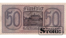 Saksamaa 50 Reichsmarki 1940-1945, Seeria D 1399714, XF+, P-R140