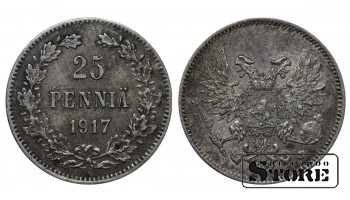 Финляндия 25 пенни 1917