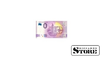 Leuchtturm Zero Euro Suvenir banknote "Torre de Hercules"