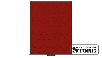 Numismatic box in RAUCHGLAS modification for 4 sets of German stamps (DM).