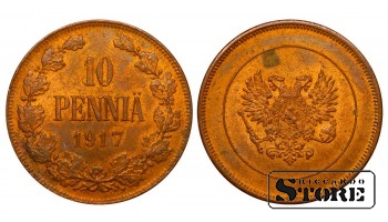 Финляндия Монета 10 Пенни 1917