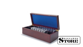 Coin case for 50 certified coin holders (Slabs)