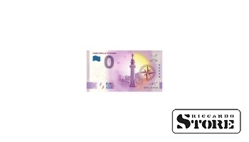 Leuchtturm Zero Euro Suvenir banknote "Faro della Vittoria"