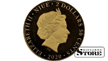 Niue, Elizabeth II (1952 - 2022). 2020 G$2.50, Restoration of Lithuanian Independence, PF 68 Ultra Cameo, Top-pop #6636062-004