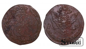 Vene Impeerium, 5 kopikat, 1768. aasta, EM