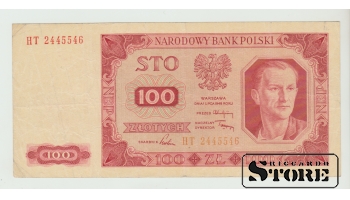 Польша, 100 злотых, 1948 VF